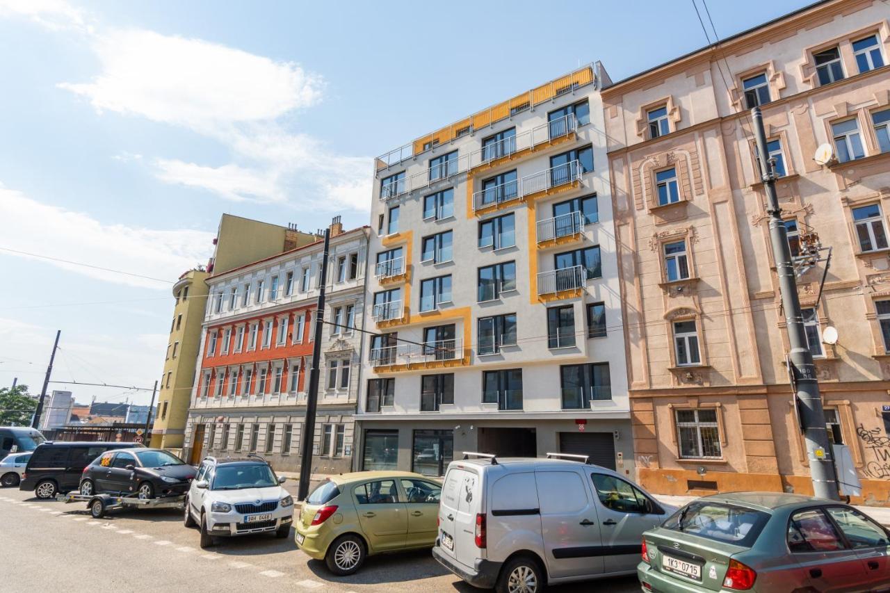 Studio Brand New Apartment #28 In New Building With Free Parking In City Center Прага Экстерьер фото